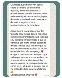 desmame sem sofrimento