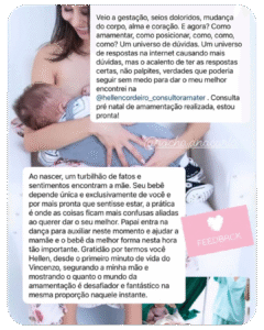 posição certa amamentação